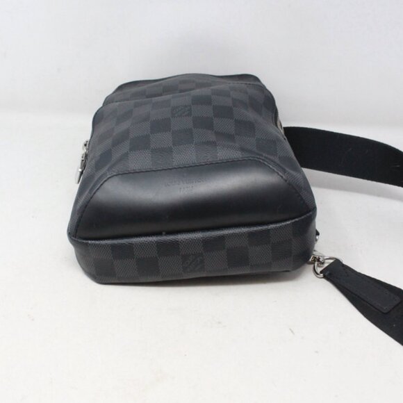 Louis Vuitton #GLDZU3 Damier Graphite Avenue Slingback Bag - Picture 5 of 8